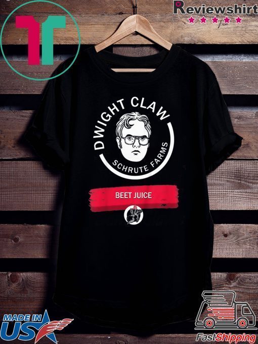 Dwight Claw Schrute Farms Beet Juice Shirt