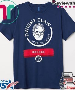 Dwight Claw Schrute Farms Beet Juice Shirt