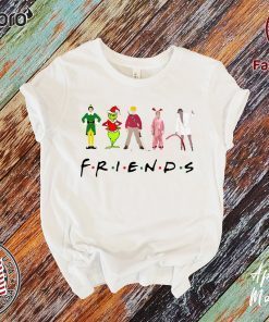 ELF Grinch Clark griswold Kevin Christmas Character Friends Offcial T Shirt