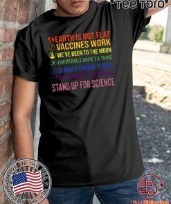 Epstein Didn’t Kill Himself Stand Up For Science Offcial T-Shirt