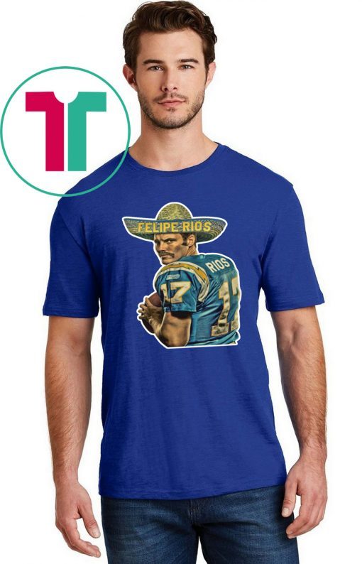 SAN DIEGO CHARGERS T-SHIRT FELIPE RIOS SHIRT