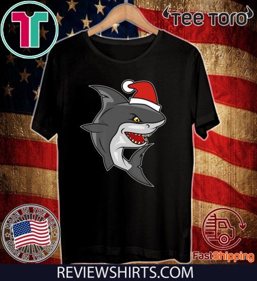 FUNNY SANTA SHARK Ugly Christmas T-Shirt