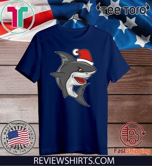 FUNNY SANTA SHARK Ugly Christmas T-Shirt