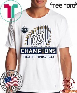 Fight Finished Shirt - Offcial Tee