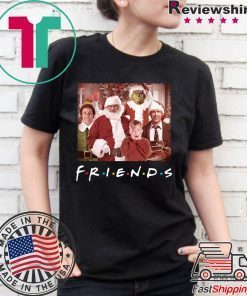 Friends tv show christmas movie characters shirt