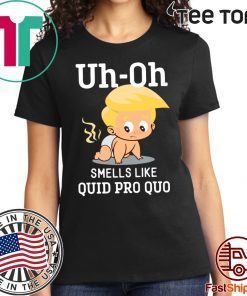 Funny Anti Trump Baby Quid Pro Quo Impeachment Classic T-Shirt