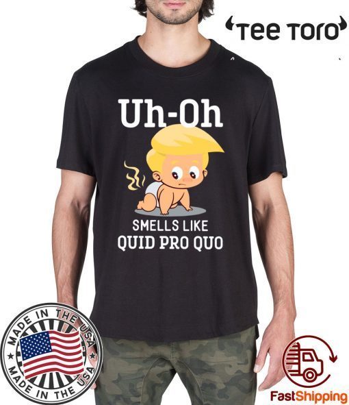 Funny Anti Trump Baby Quid Pro Quo Impeachment Classic T-Shirt