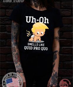 Funny Anti Trump Baby Quid Pro Quo Impeachment 2020 t-shirt