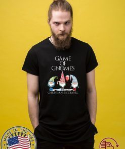 Funny Game Of Gnomes Christmas Is Coming Elf Offcial T-Shirt