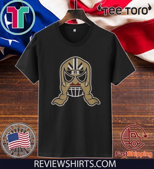 GEORGE KITTLE LUCHA MASK Tee Shirt - San Francisco 49ers