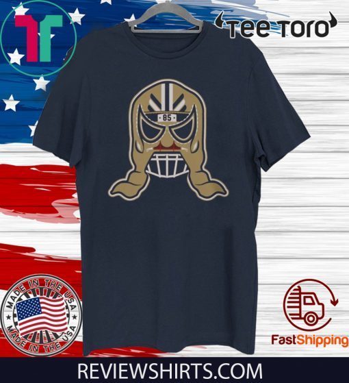 GEORGE KITTLE LUCHA MASK Tee Shirt - San Francisco 49ers