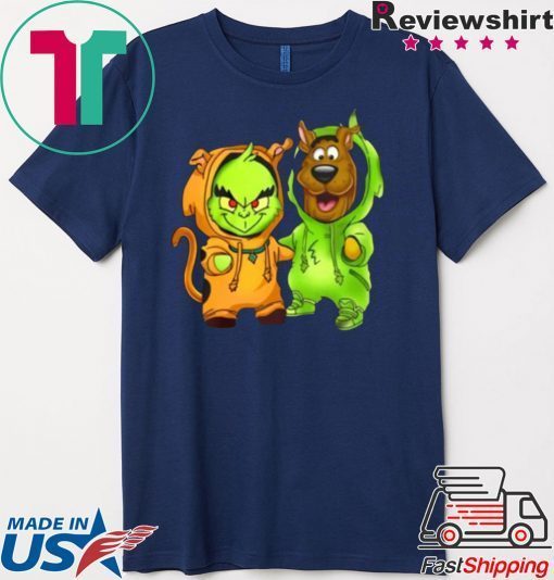 GRINCH AND SCOOBY DOO SWITCH OUTFIT SHIRT