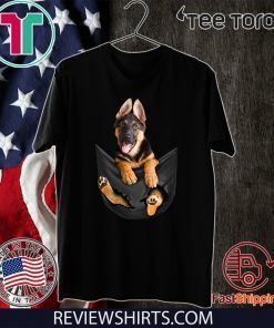 German Shepherd pocket Tee Shirt