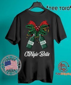 Gin Gingle Bells Christmas Shirt - Offcial Tee