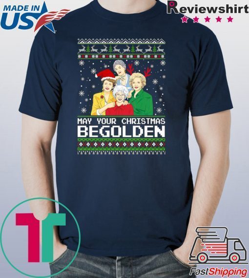 Golden Girls May Your Christmas be Golden T-Shirt