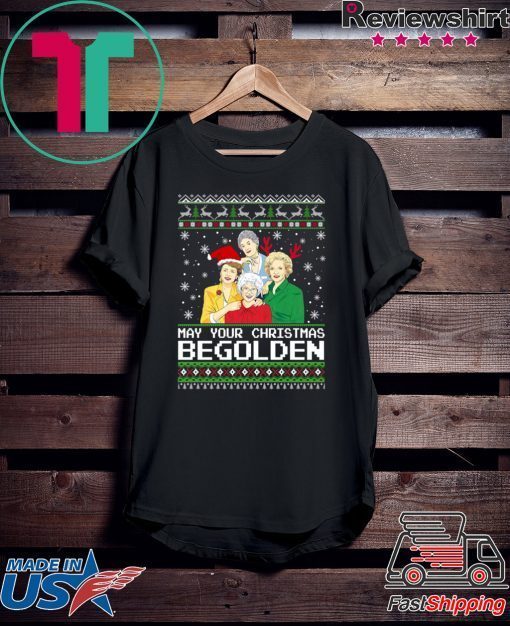 Golden Girls May Your Christmas be Golden T-Shirt