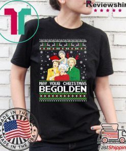 Golden Girls May Your Christmas be Golden T-Shirt