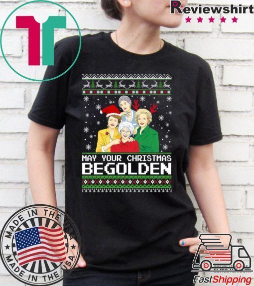 Golden Girls May Your Christmas be Golden T-Shirt