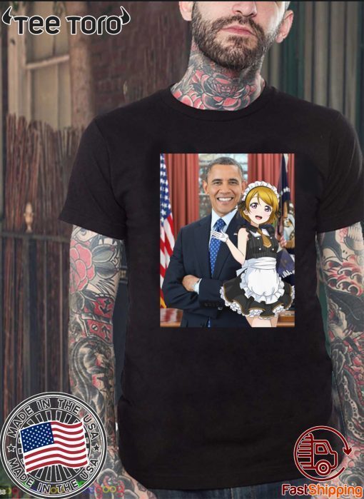 HANAYO AND OBAMA SHIRT - OFFCIE TEE