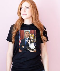 HANAYO AND OBAMA SHIRT - OFFCIE TEE