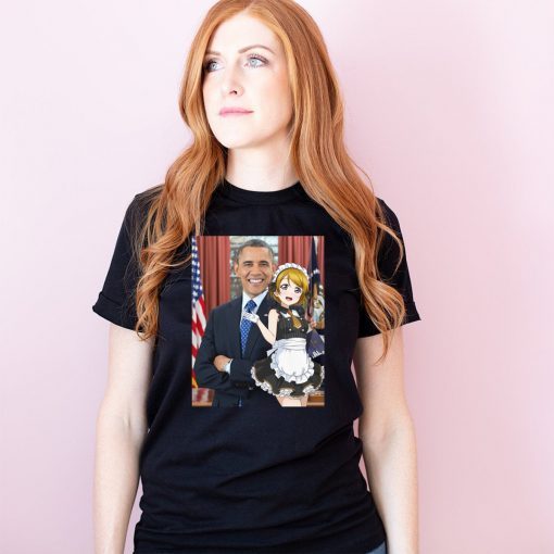 HANAYO AND OBAMA SHIRT - OFFCIE TEE