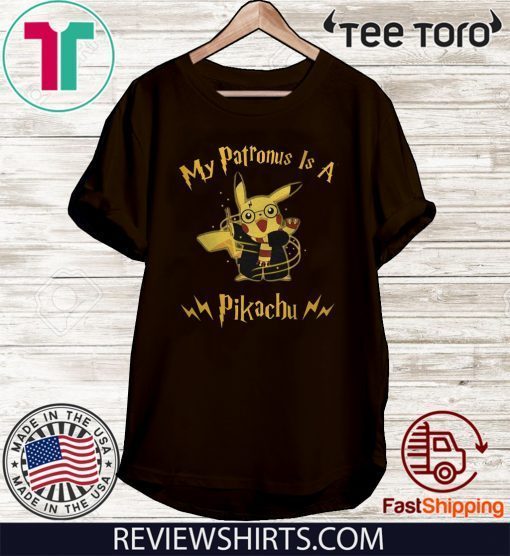 Harry Potter My Patronus is a Pikachu Offcial T-Shirt