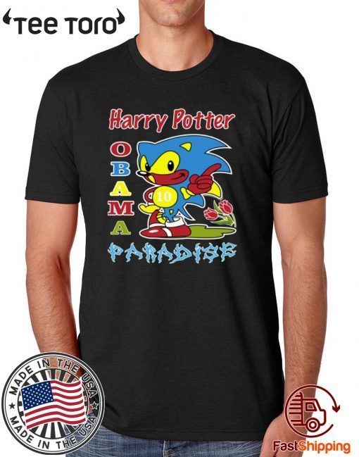 Harry Potter Obama Sonic Paradise T-Shirt - Offcial Tee