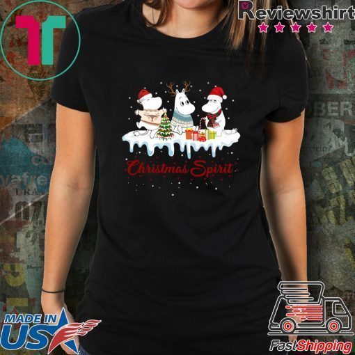 Hippopotamus christmas spirit Shirt