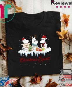 Hippopotamus christmas spirit Shirt