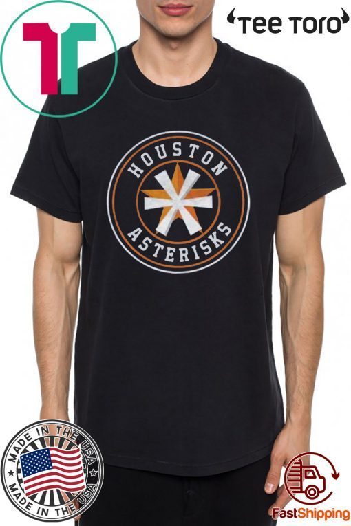 Houston Asterisks T-Shirt - Offcial Tee