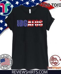 Idgafos Shirt - US Flag T-Shirt