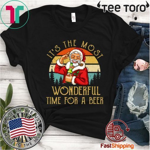 It's The Most Wonderful Time For A Beer Dos Equis Beer Xmas 2020 T-Shirt