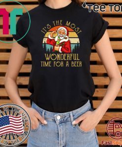 It's The Most Wonderful Time For A Beer Dos Equis Beer Xmas 2020 T-Shirt