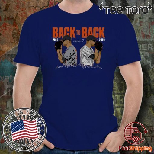 Jacob Degrom Back To Back Offcial T-Shirt