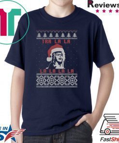 Jareth labyrinth tra la la la la la la christmas shirt