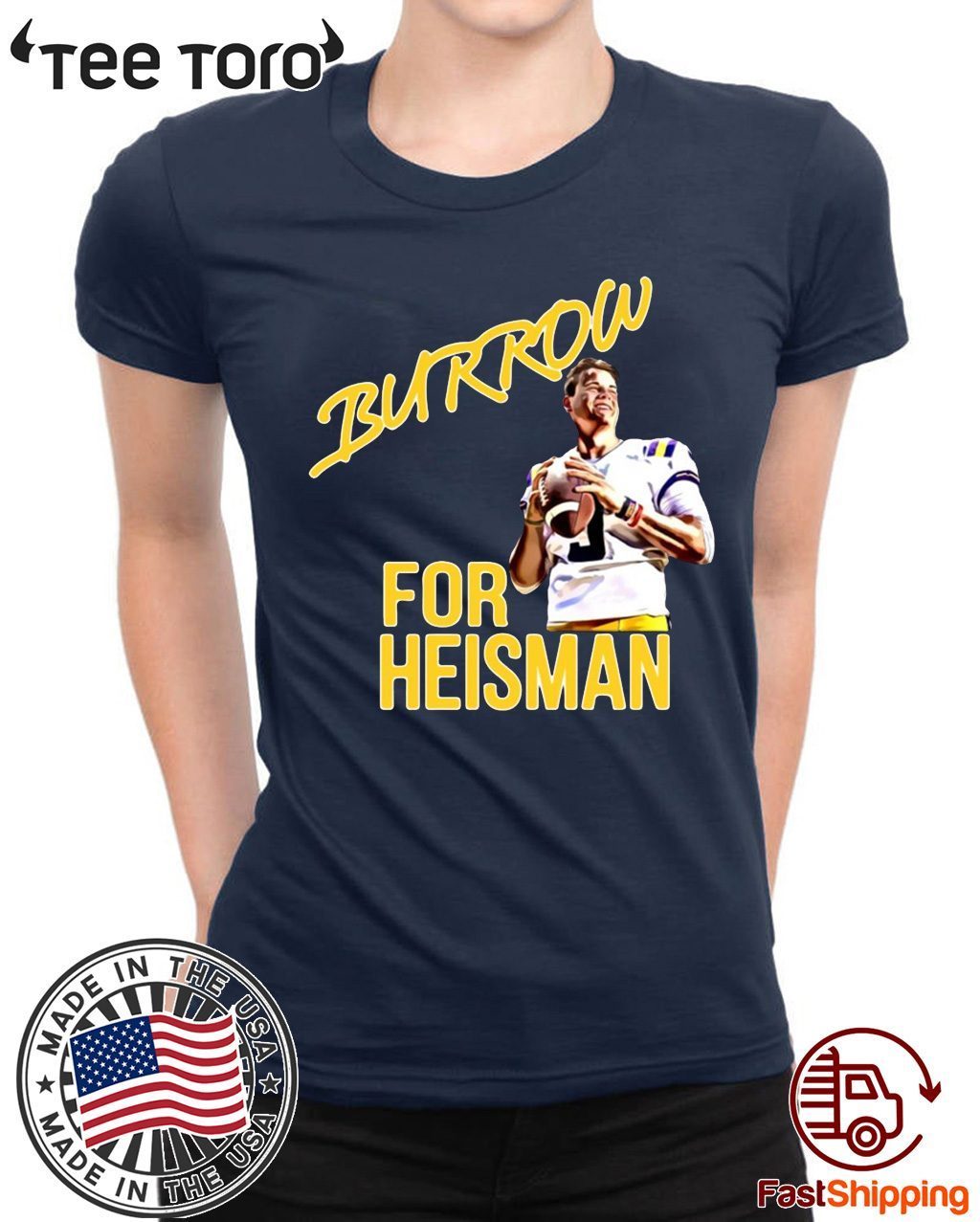 Joe Burrow Cincinnati Bengals Womens Black Player Player T-Shirt - 17321000