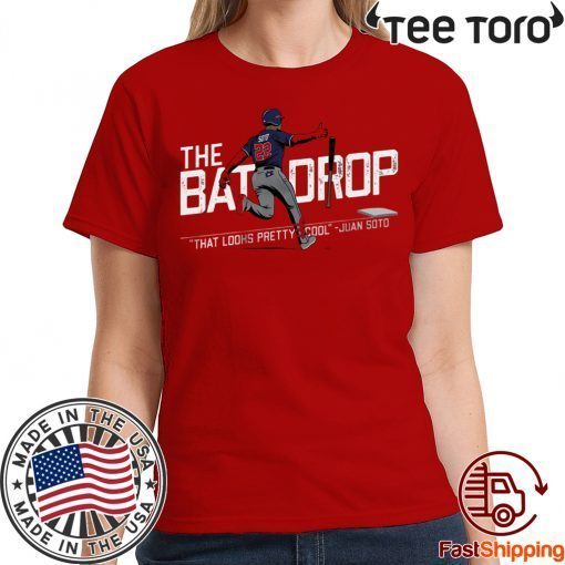 Juan Soto Shirt - The Bat Drop, MLBPA Officially Licensed Tee Shirt