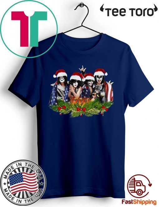 Kiss Band Christmas Offcial T-Shirt