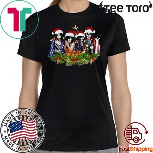 Kiss Band Christmas Offcial T-Shirt