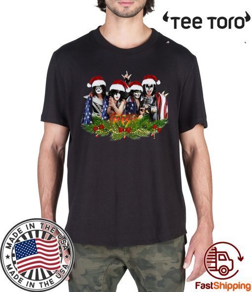 Kiss Band Christmas Offcial T-Shirt