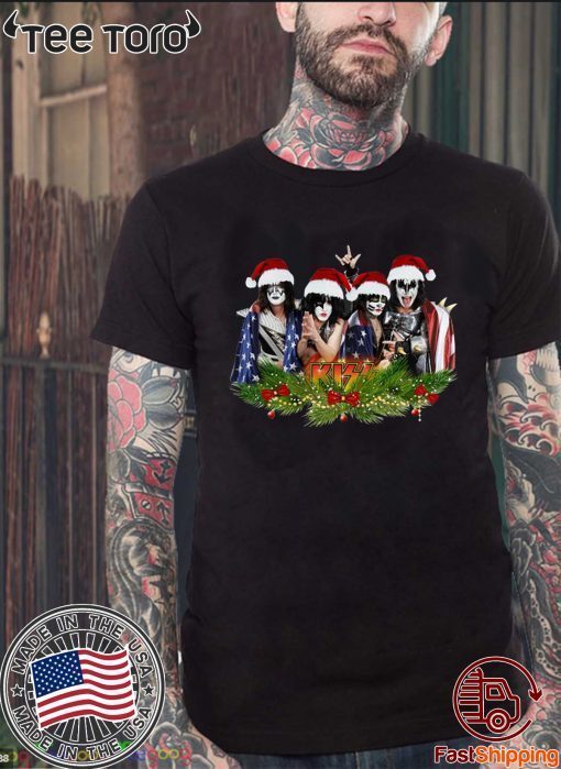 Kiss Band Xmas Vintage Tee Shirt