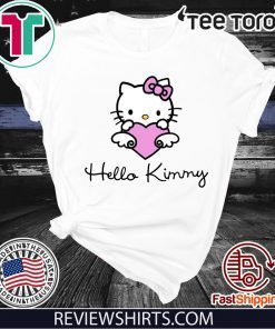 Kitty Cat Hello Kimmy Kim Kardashian Tee Shirt
