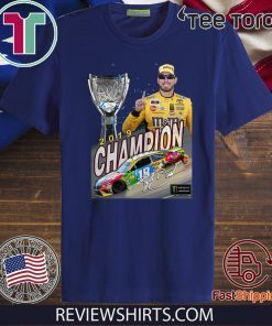 Kyle Busch 2019 Champion Signature For T-Shirt
