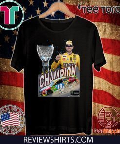 Kyle Busch 2019 Champion Signature For T-Shirt