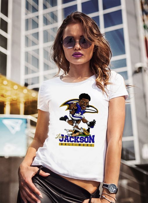 Lamar Jackson Baltimore Ravens t-shirts