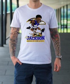 Lamar Jackson Baltimore Ravens Offcial T-Shirt