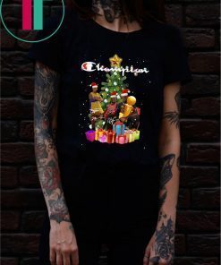 LeBron James Kobe Bryant Michael Jordan Champion Christmas Tree Gift T-Shirt