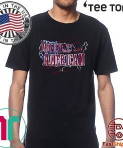 Offcial Lee Greenwood Proud To Be An American Tee Red Letters T-Shirt
