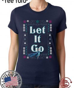 Let It Go Elsa Frozen Christmas Ugly Style Unisex T-Shirt