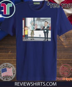 Let's Talk Over Here Shirt - Rick and Morty And Elon Musk T-Shirt